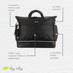 Itzy Ritzy Dream Weekender Travel Bag – Lightweight Overnight Bag - Image 4