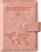 Eoehro Passport Holder for Travel Essentials, Passport Wallet Cover Case for by welcometoEoehro