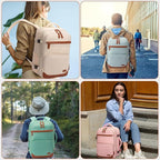 50L Travel Backpack with USB Charging Port, Water-Resistant Carry On Backpack - Image 6