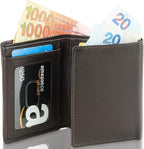 ID Stronghold Men's Leather Trifold Wallet - Image 4
