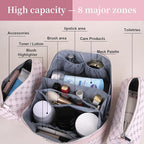 BOYATU Travel Makeup Bag Cosmetic Bags - Image 3
