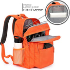 ZORFIN 26L Backpack for College, and Travel: Water Resistant Bookbag - Image 4