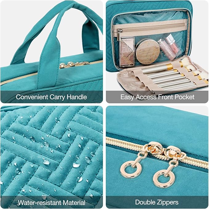 BAGSMART Toiletry Bag Hanging Travel Makeup Organizer - Image 7
