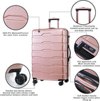 Luggage Set 3 Piece, PC+ABS Lightweight Suitcase Sets - Image 4