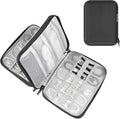 Electronic Accessories Organizer Carry Bag, Travel Cable Storage Case Portable by LOPURS