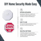 SABRE 120 dB Wedge Door Stop Security Alarm, Extremely Loud Wireless Siren - Image 3