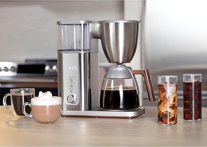 Café Specialty Drip Coffee Maker | 10-Cup Glass Carafe | WiFi Enabled - Image 10