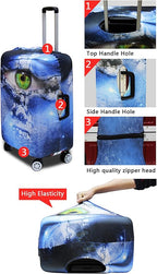 Tiger Travel Luggage Covers 30-32 Inch Spandex Suitcase Protectors - Image 6