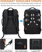 Travel Laptop Backpack, 42L Carry on Luggage, Flight Approved Expandable - Image 4