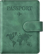 Eoehro Passport Holder for Travel Essentials, Passport Wallet Cover Case for by welcometoEoehro