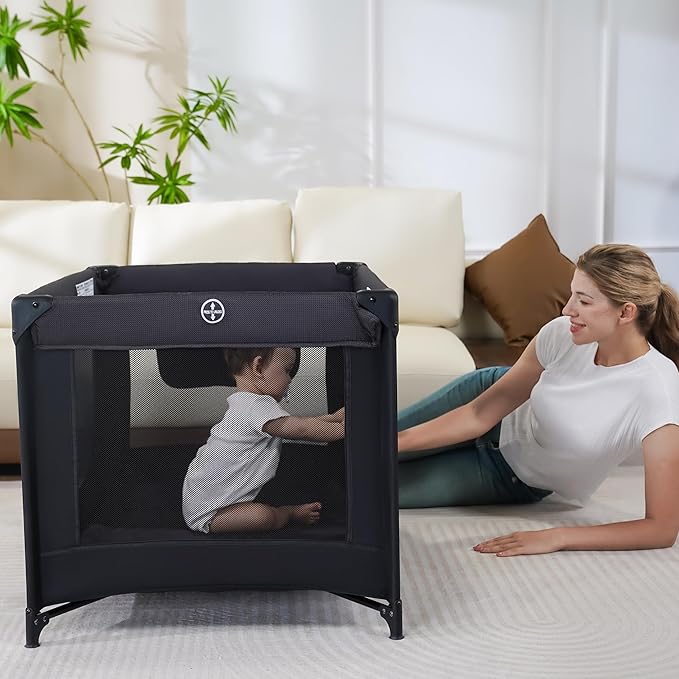 Pamo Babe Portable Crib Baby Playpen - Image 4