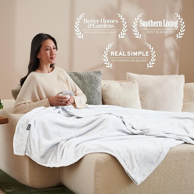 Bare Home Fleece Blanket - Image 5