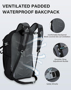 Pioneer Camp Hiking Backpack 22L Small Hiking Hydration Gear Lightweight - Image 3