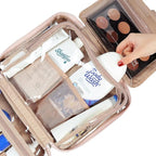 NISHEL Travel Toiletry Bag for Women Large Capacity, Makeup Essentials Organizer - Image 4