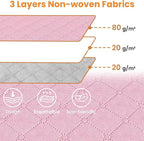 Fab totes 24 Gallons Clothes Storage, Foldable Thick Fabric Blanket Storage Bags - Image 6