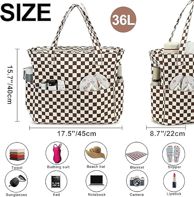 Waterproof Beach Tote Pool Bags - Image 2
