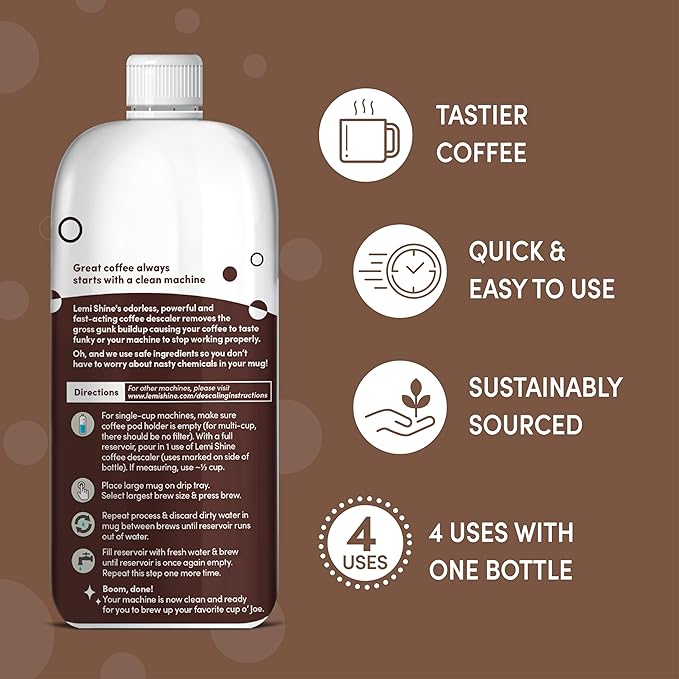 Lemi Shine Coffee Machine Descaler - Image 6