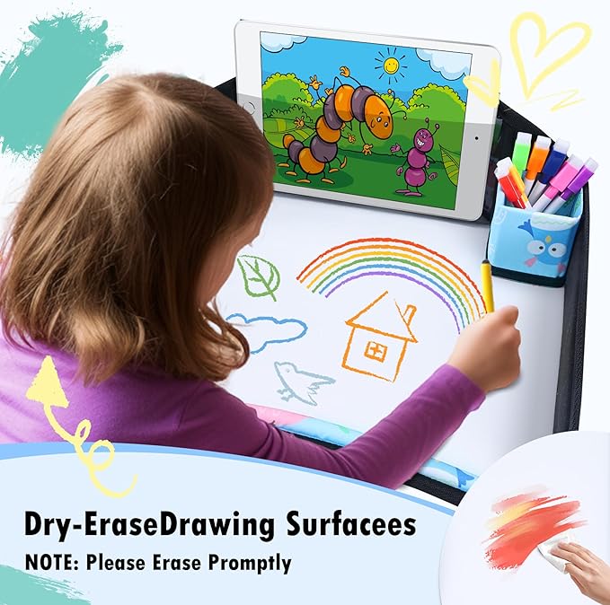 Kids Travel Tray, Car Seat Tray - Image 3