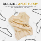 Premium Velvet Hangers 50 Pack Ultra Thin Non Slip Adult Felt Space Saving Slim - Image 3