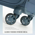 Verage 18x14x8in Spinner Underseat Carry-On Luggage -Airplane Personal Item Bag - Image 7