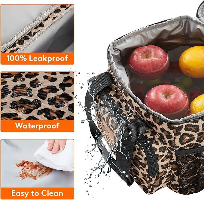 Lifewit Medium Lunch Bag Insulated Lunch Box Soft Cooler Cooling Tote - Image 4
