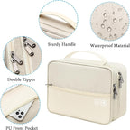 Electronic Organizer Travel Case, Travel Cord Organizer Case Portable - Image 3