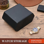 Watch Roll Travel Case for 4 Watchs Storage and Organizer-Secure Storage - Image 6