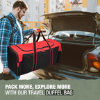 Jetstream Heavy Duty Multi Pocket Durable Sports Gym Equipment Travel Duffel Bag - Image 7