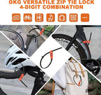OKG 4-Digit Combination Zip Tie Lock - Image 6