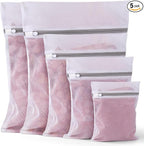 5Pcs Laundry Bags Mesh Wash Bags, Delicate Laundry Bags by OKAKA