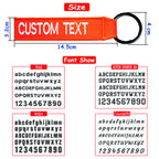 Custom Luggage Tags (Bk Round Buckle)