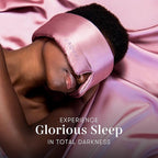 DROWSY Silk Sleep Mask. Face-Hugging, Padded Silk Cocoon - Image 5