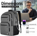 Travel Laptop Backpack, Business Carry on Backpack Flight Approved Backpack - Image 3