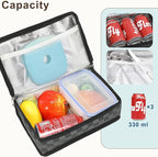 FlowFly Small Insulated Lunch box Portable Soft Bag Mini Cooler Thermal Meal - Image 5