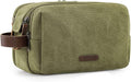 BAGSMART Toiletry Bag for Men, Canvas Travel Toiletry Organizer Dopp Kit by BAGSMART