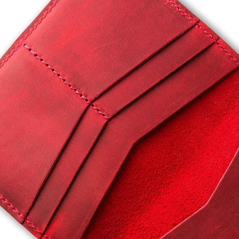 PEGAI Standard Full Grain Crazy Horse Leather Passport Holder | Custom Travel - Image 5