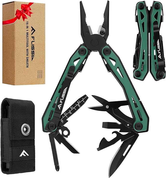 FLISSA 16-in-1 Multi Tool Pliers, Gift by FLISSA
