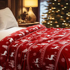 PHF Printed Fleece Blanket Queen Size, No Shed No Pilling Ultra Soft Plush Cozy - Image 5