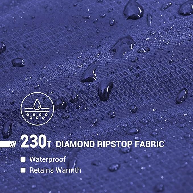 KingCamp Sleeping Bag for Adults, Cold Weather & Warm Extra Wide Big & Tall XL - Image 6