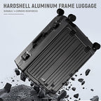 UrbanExplorer 24 Inch Check-In Aluminum Frame Luggage, ABS+PC Hard Shell - Image 8