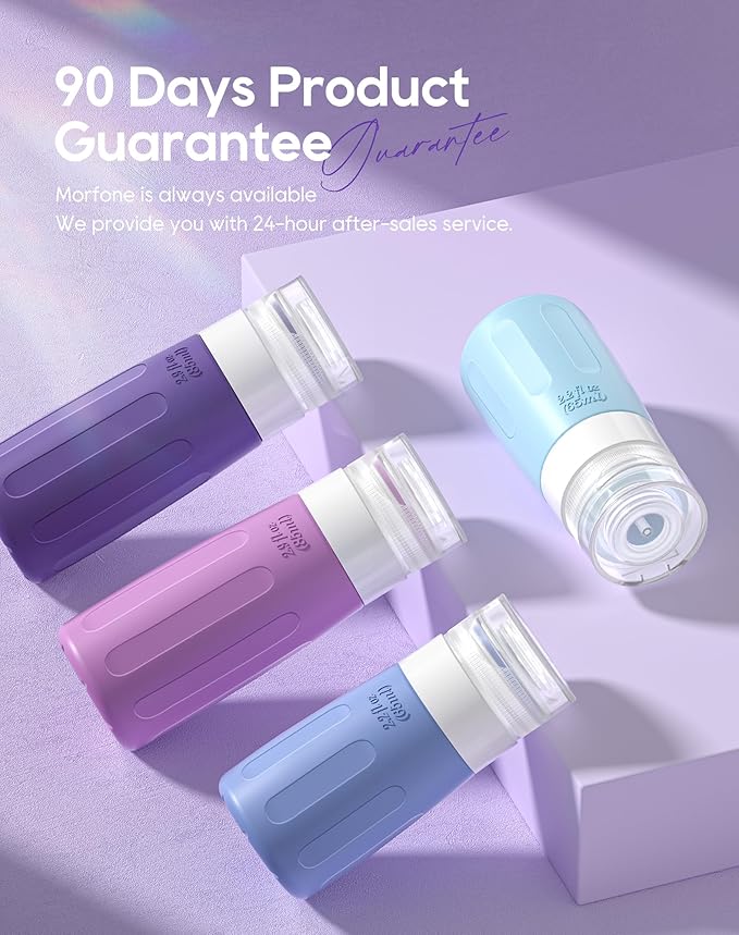 Morfone 16 Pack Silicone Travel Bottles Set - Image 7