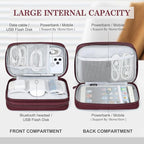 FYY Electronic Organizer, Large Travel Cable Organizer Bag Pouch Electronic - Image 3