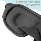 Sleep Mask for Men and Women 3D Contoured Eye Mask Patented Adjustable Light - Image 2