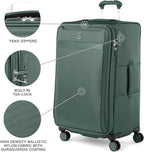 Travelpro VersaPack+ Lightweight Softside Expandable Checked Luggage, 8 Spinner - Image 3