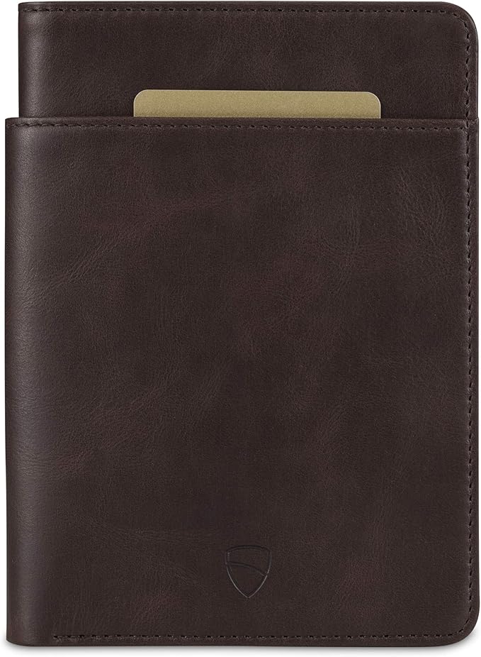 Vaultskin Leather Passport Holder, Slim RFID Blocking Travel Wallet - Image 5