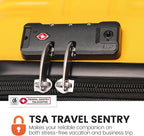 GinzaTravel Luggage Sets 3-Piece Expandable Suitcases - Image 4