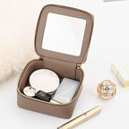 Aveniee Mini Clear Makeup Bag, Small Travel Toiletry Bag Cosmetic Bags TSA - Image 2