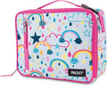 PackIt Freezable Classic Lunch Box, Rainbow Sky, Built by PackIt