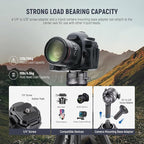 NEEWER LITETRIP LT32 62" Travel Tripod Carbon Fiber - Image 7
