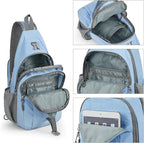 G4Free Sling Bag RFID Blocking Sling Backpack Crossbody Chest Bag Daypack - Image 5